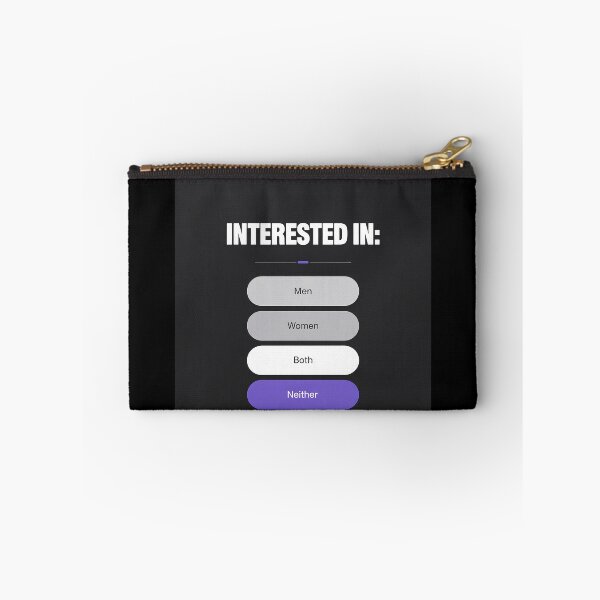Item preview, Interested In Neither Demi Ace Asexuality Asexual designed and sold by MonsterBuddiess.