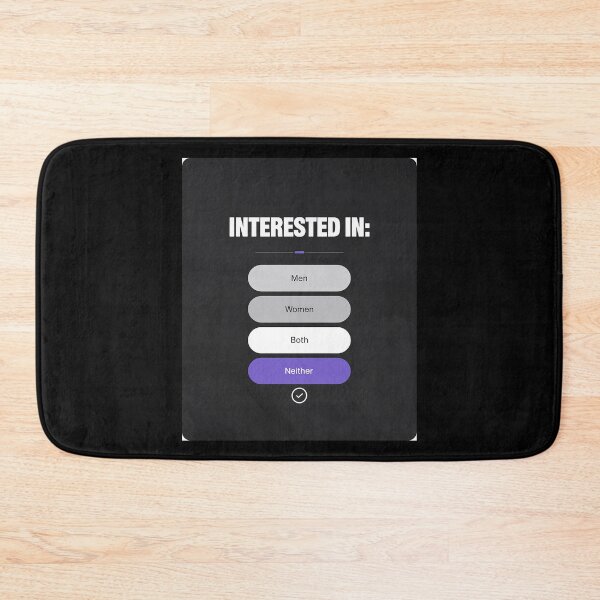 Item preview, Interested In Neither Demi Ace Asexuality Asexual designed and sold by MonsterBuddiess.