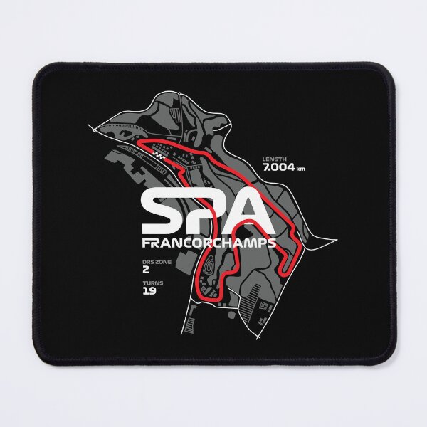 Item preview, SPA-Francorchamps F1 Track designed and sold by nerdywears.