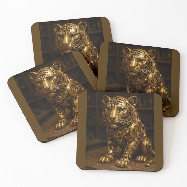 Item preview, Steampunk Clockwork Tiger designed and sold by Tridentulus.