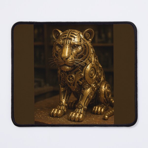 Item preview, Steampunk Clockwork Tiger designed and sold by Tridentulus.
