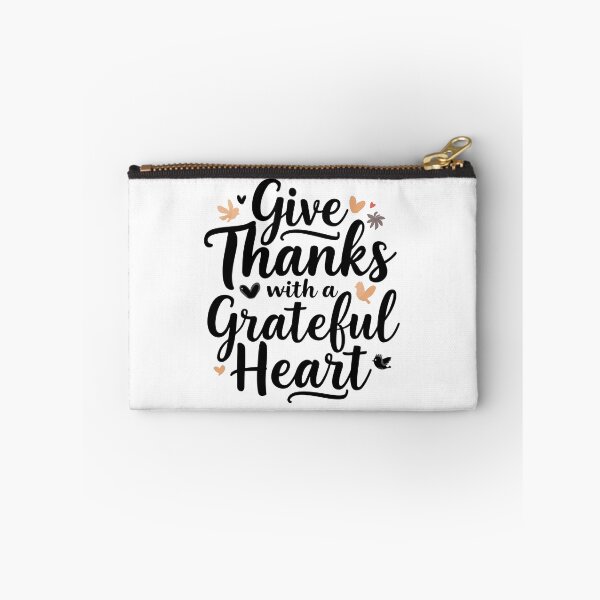 Item preview, Give Thanks With A Grateful Heart Thanksgiving Design designed and sold by TrueImage1.