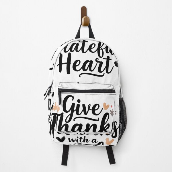 Item preview, Give Thanks With A Grateful Heart Thanksgiving Design designed and sold by TrueImage1.