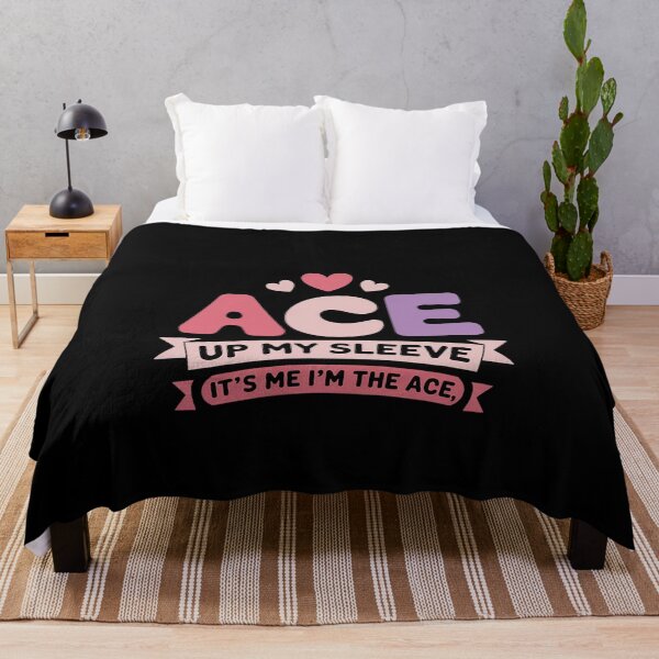 Item preview, I've got an Ace up my Asexual designed and sold by MonsterBuddiess.