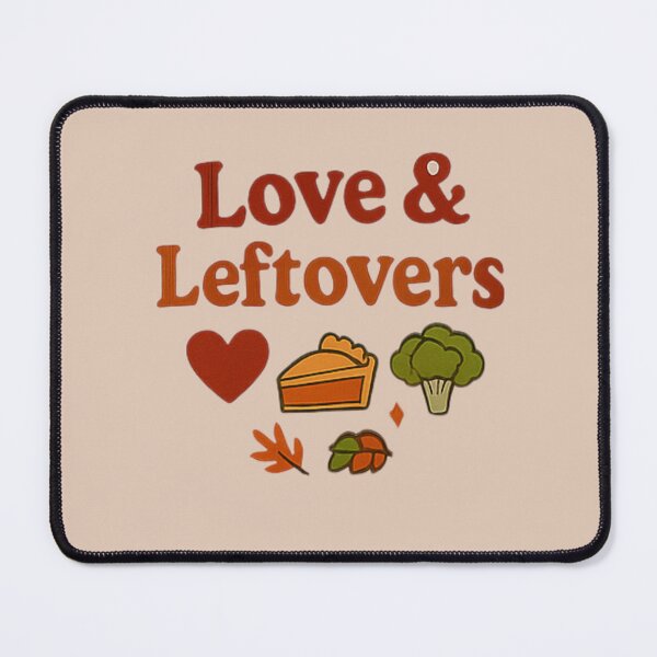 Item preview, Love & Leftovers edition | Funny Thanksgiving Hoodie & Shirt | Friendsgiving Outfit designed and sold by ObeisanceEternal.