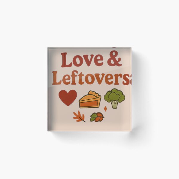 Item preview, Love & Leftovers edition | Funny Thanksgiving Hoodie & Shirt | Friendsgiving Outfit designed and sold by ObeisanceEternal.