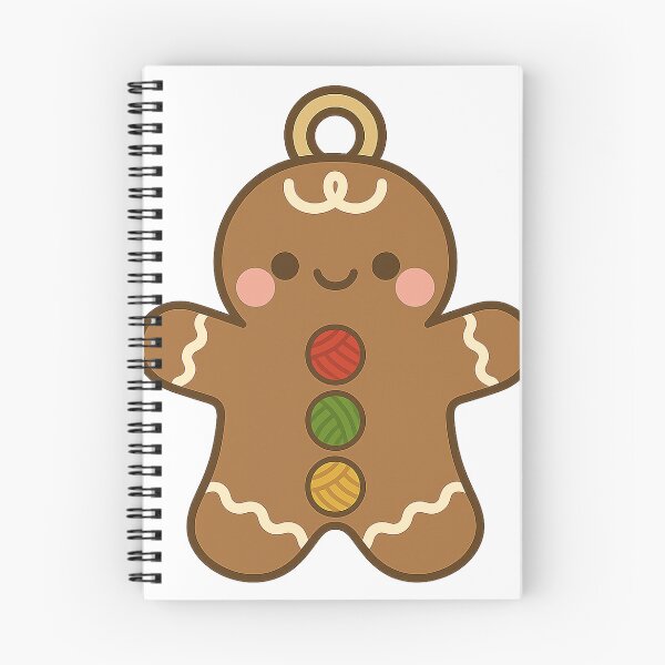 Item preview, Starfern Kawaii Gingerbread Cookie Christmas Sticker designed and sold by StarfernCo.