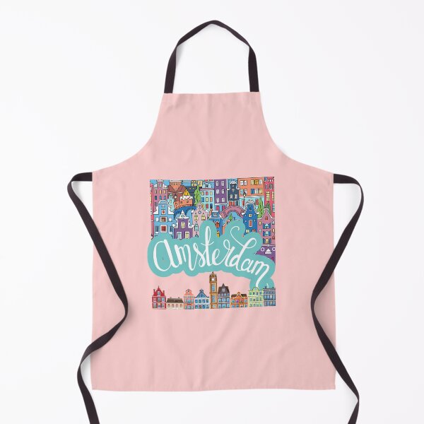 Item preview, Colorful Amsterdam Cityscape and Script Lettering designed and sold by Akarshani Rumeshika.