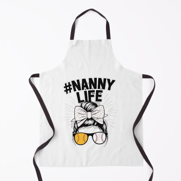 Item preview, Nanny Life Softball Baseball Funny Mothers Day designed and sold by RayArmstrong.