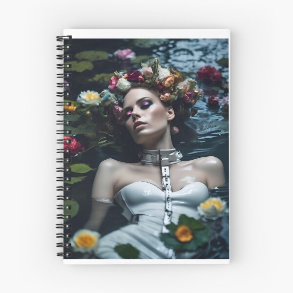 Item preview, Woman in Water with Flowers designed and sold by TotalSubmersion.