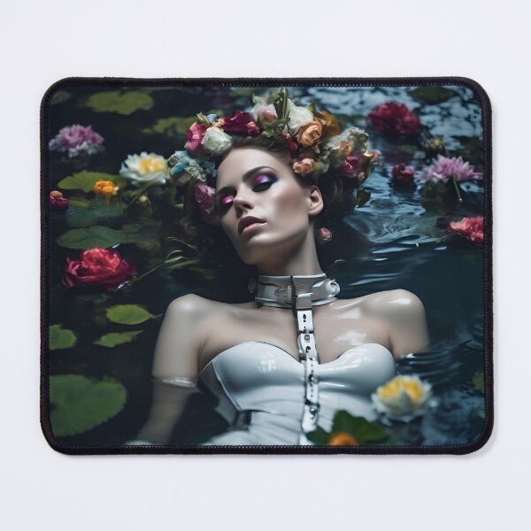 Item preview, Woman in Water with Flowers designed and sold by TotalSubmersion.
