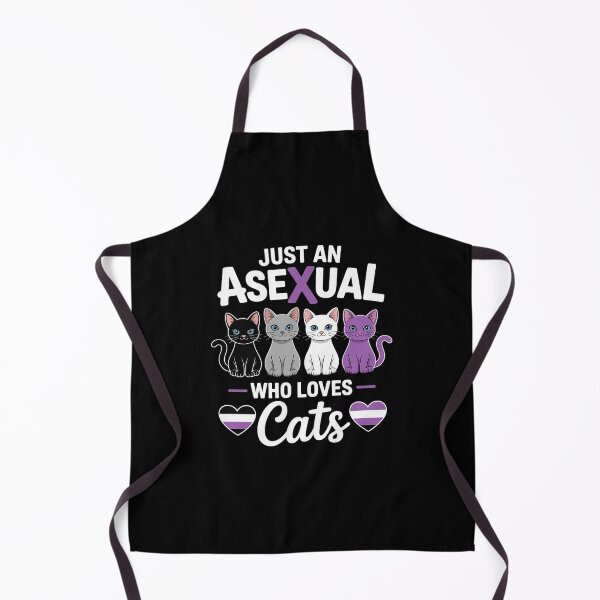 Item preview, Just An Asexual Who Loves Cats Kawaii Cat Asexuality Pride 1 designed and sold by MonsterBuddiess.