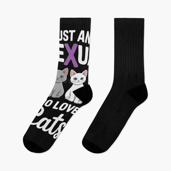 Item preview, Just An Asexual Who Loves Cats Kawaii Cat Asexuality Pride 1  designed and sold by MonsterBuddiess.