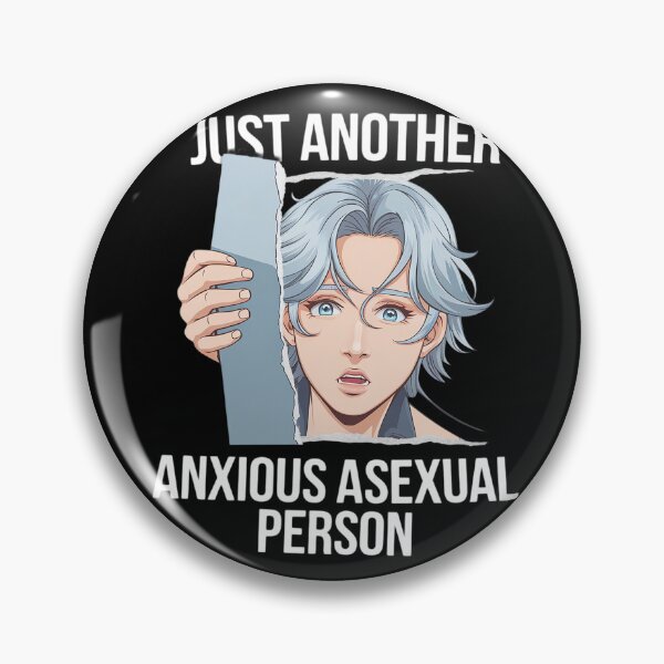 Item preview, Just another anxious asexual person  designed and sold by MonsterBuddiess.