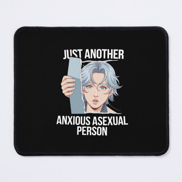 Item preview, Just another anxious asexual person  designed and sold by MonsterBuddiess.