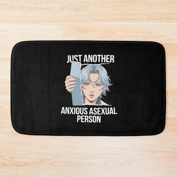 Item preview, Just another anxious asexual person  designed and sold by MonsterBuddiess.