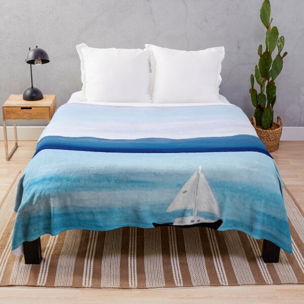 Item preview, Pastel Skies Sailboat Seascape designed and sold by KayleeRoseArt.