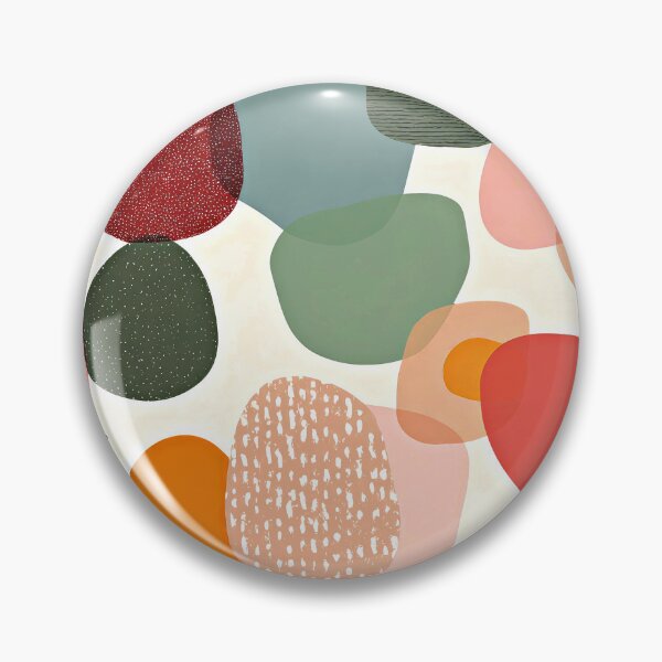 Item preview, Boho Playful Abstract Shapes In Happy Joyful Colors designed and sold by DEC02.