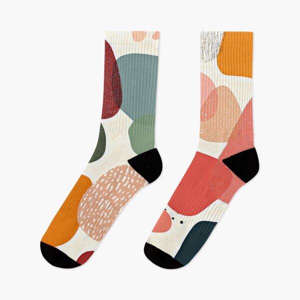 Item preview, Boho Playful Abstract Shapes In Happy Joyful Colors designed and sold by DEC02.