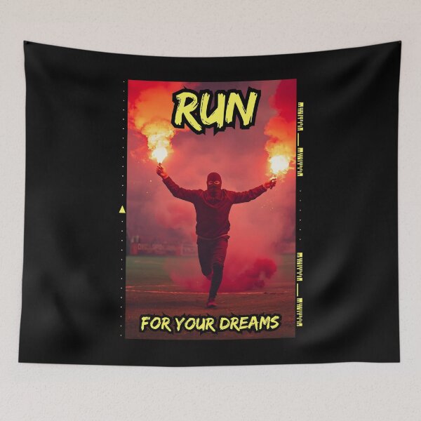 Item preview, Run For Your Dreams - Football Fanatics designed and sold by Domel Dirty Draft.