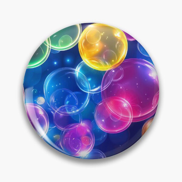 Item preview, Floating Fantasy Bubbles In Blue, Pink, And Yellow designed and sold by DEC02.