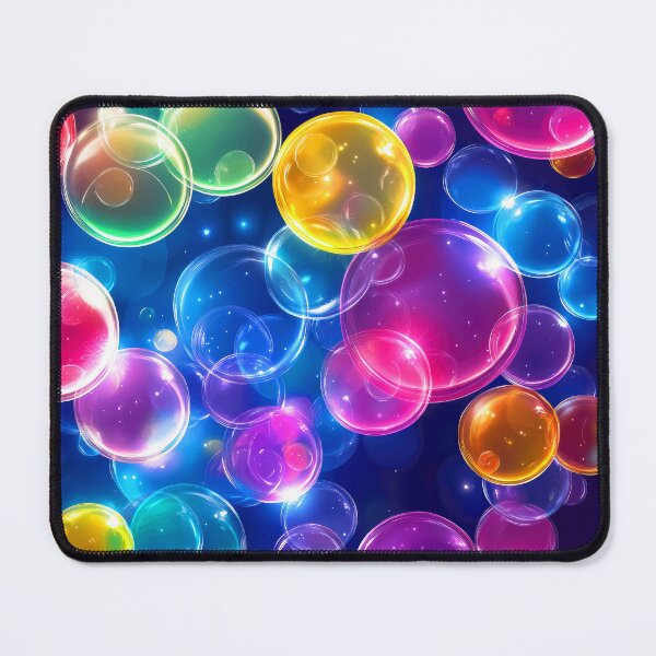 Item preview, Floating Fantasy Bubbles In Blue, Pink, And Yellow designed and sold by DEC02.