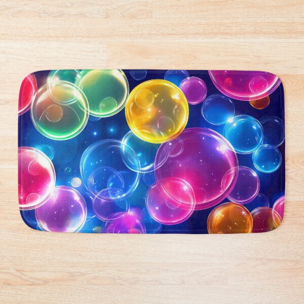 Item preview, Floating Fantasy Bubbles In Blue, Pink, And Yellow designed and sold by DEC02.