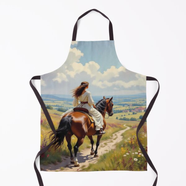 Item preview, Celtic Princess riding through poetic surrealism – gouache meets dreamlike fantasy and emotion designed and sold by FotoworldEdel.