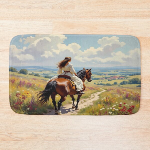 Item preview, Celtic Princess riding through poetic surrealism – gouache meets dreamlike fantasy and emotion designed and sold by FotoworldEdel.