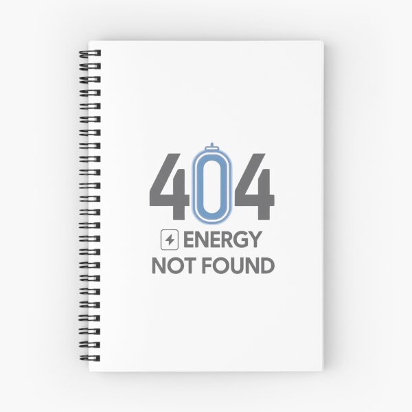 Item preview, 404 Energy Not Found – Minimal Holographic Glitch Tech Design designed and sold by Siamcatshop.