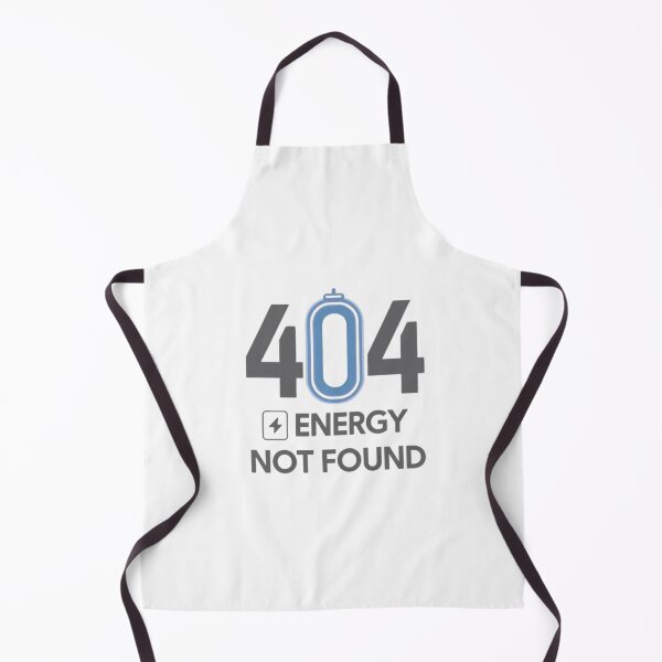 Item preview, 404 Energy Not Found – Minimal Holographic Glitch Tech Design designed and sold by Siamcatshop.