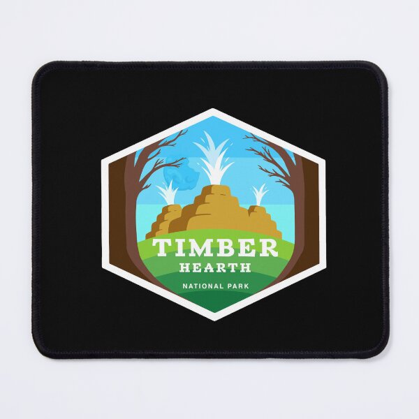 Item preview, Timber Hearth National Park designed and sold by Harry Draws Straws.