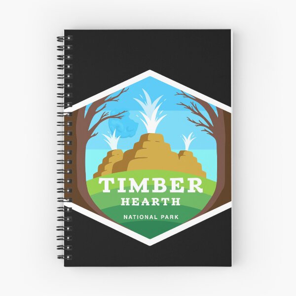 Item preview, Timber Hearth National Park designed and sold by Harry Draws Straws.