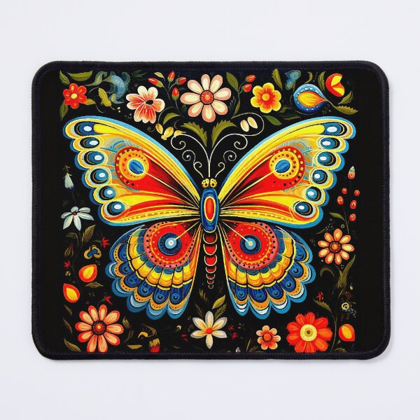 Item preview, Butterfly & Flowers designed and sold by ViaARTfactory.