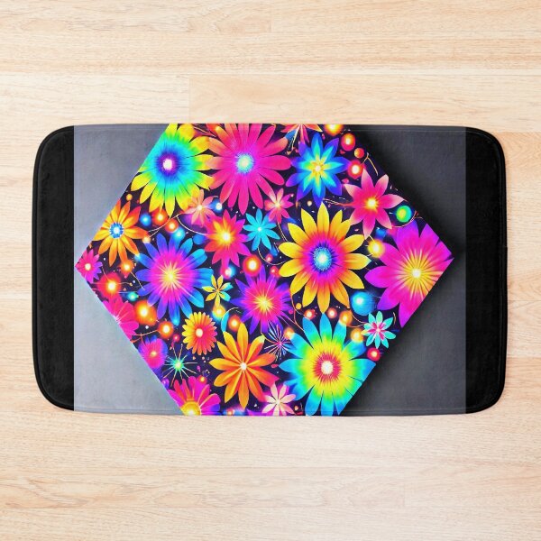 Item preview, Chromatic Bloomscape – The Geometry of Joy designed and sold by WheelieGdArt.
