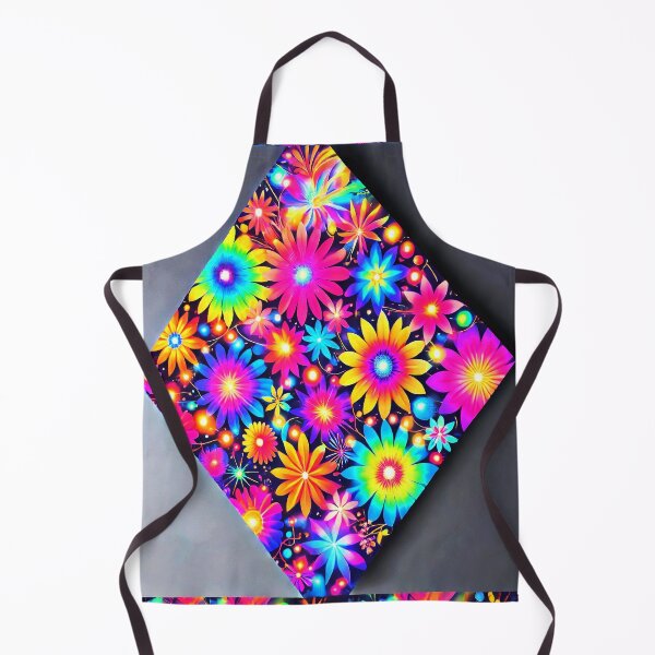 Item preview, Chromatic Bloomscape – The Geometry of Joy designed and sold by WheelieGdArt.