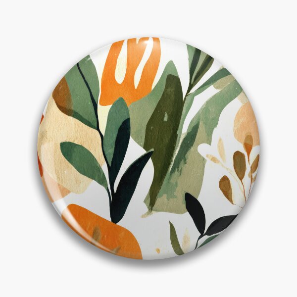 Item preview, Sophisticated Boho Abstract Designs In Sage And Orange designed and sold by DEC02.