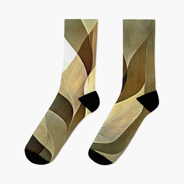 Item preview, Elegant Boho Warm Earthtones Stylized Leaves Design Art designed and sold by DEC02.