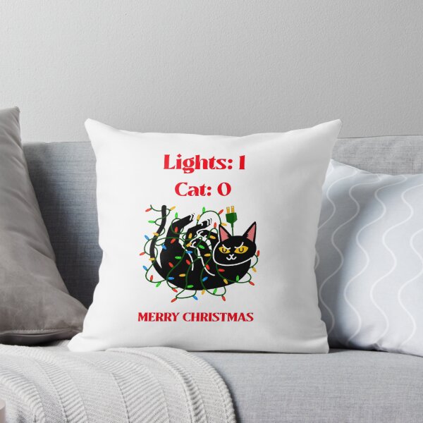 Item preview, Lights 1 Cat 0. Merry Christmas designed and sold by SavvyVacationer.
