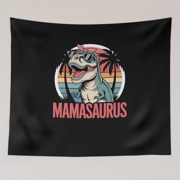 Item preview, Mamasaurus T rex Dinosaur Funny Mama Saurus Mother's Family designed and sold by RayArmstrong.