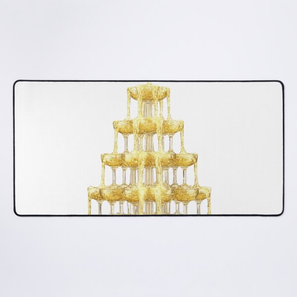 Item preview, Luxury Gold Champagne Tower - Sparkling NYE & Celebration Aesthetic designed and sold by MonaRose_Art.