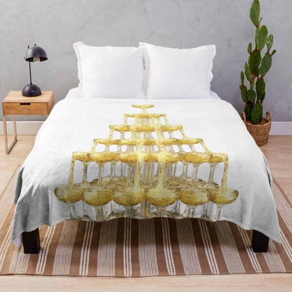 Item preview, Luxury Gold Champagne Tower - Sparkling NYE & Celebration Aesthetic designed and sold by MonaRose_Art.