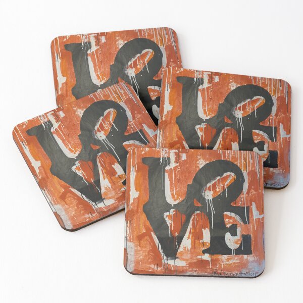 Item preview, Pop Art LOVE designed and sold by LeahJustyceArt.