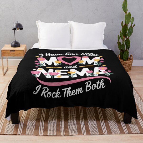 Item preview, I Have Two Titles Mom and Nema Grandma Mother's Day designed and sold by FranzFriesen.