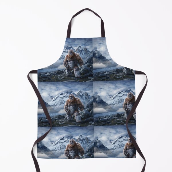 Item preview, Snow Mountains with the Yeti  designed and sold by Karen Persephone .