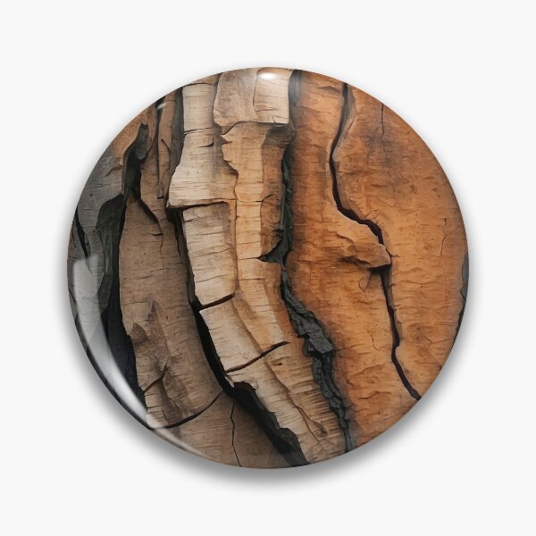 Item preview, Exotic Tree Bark Warm Earthtones Chic Abstract Art designed and sold by DEC02.