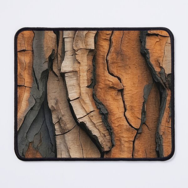 Item preview, Exotic Tree Bark Warm Earthtones Chic Abstract Art designed and sold by DEC02.