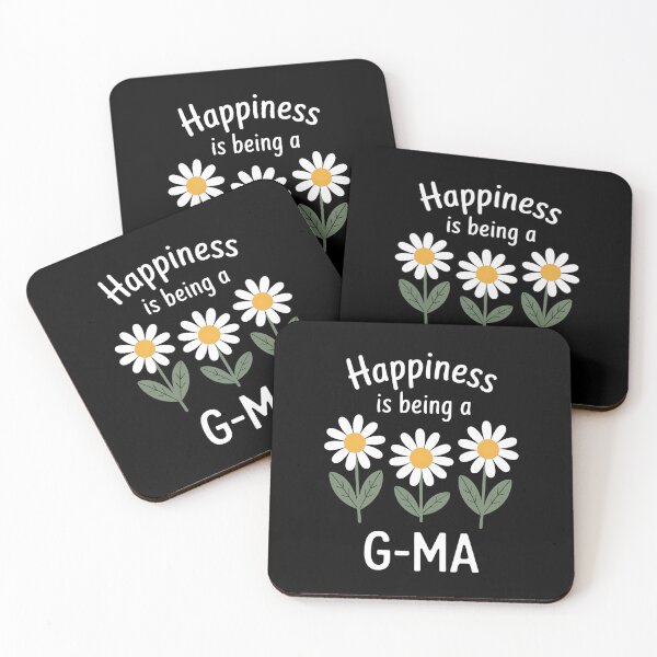 Item preview, Happiness is being a G-Ma Daisy Flower Love Mothers Day designed and sold by RansomFlatley.