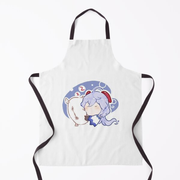 Item preview, Chibi Ganyu Sleeping Genshin Impact Fanart Cocogoat Oversized  designed and sold by pureLinen.