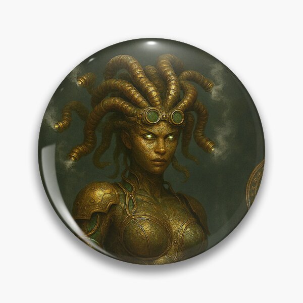 Item preview, Steampunk Gorgon in Foggy Factory designed and sold by WhiteWolfe0127.
